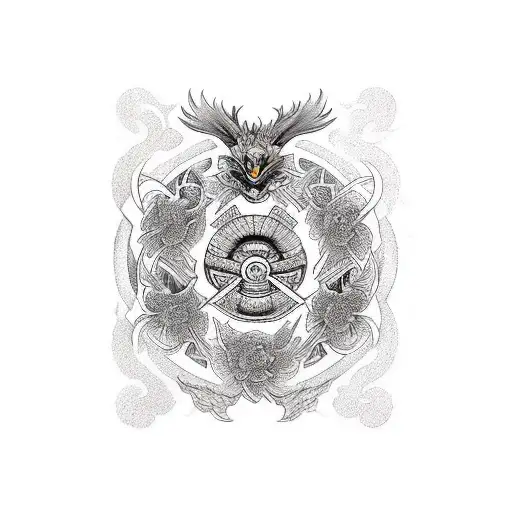 fenix tattoo design idea