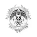 Seraphim tattoo design idea