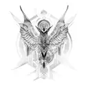 Seraphim tattoo design idea