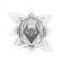 Seraphim tattoo design idea