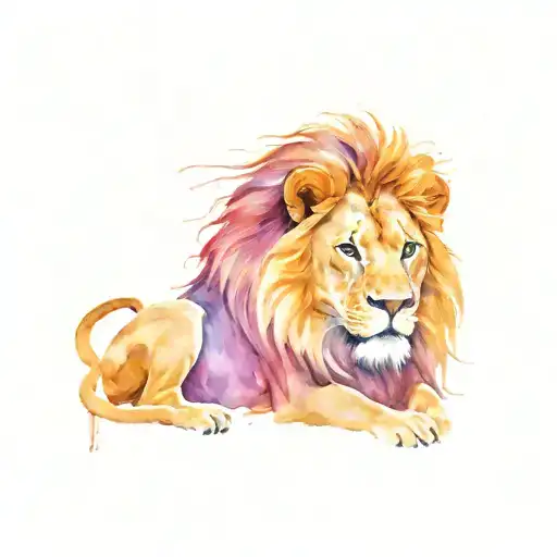 lion of Judah tattoo design idea