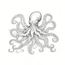 octopus,sea,poseidon tattoo design idea