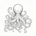 octopus,sea,poseidon tattoo design idea