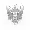 night bus tattoo design idea