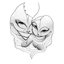 mother love tattoo design idea