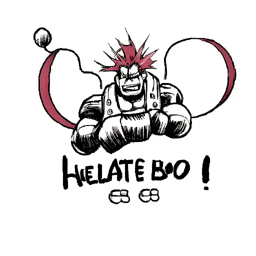 helluva boss tattoo design idea