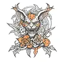 rage tattoo design idea