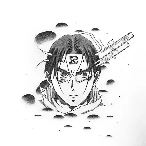 itachi uchiha tattoo design idea