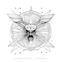 icarus tattoo design idea