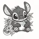 Lilo & Stitch tattoo design idea