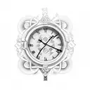 one clock face with 11:16; one clock face with 11:18, 11/3/2015, Irish heritage, catholic faith, loving husband tattoo design idea