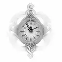 one clock face with 11:16; one clock face with 11:18, 11/3/2015, Irish heritage, catholic faith, loving husband tattoo design idea