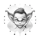 Peter Pan tattoo design idea