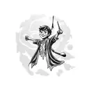 Peter Pan tattoo design idea