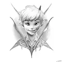 Peter Pan tattoo design idea