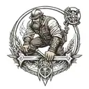 lineman tattoo design idea