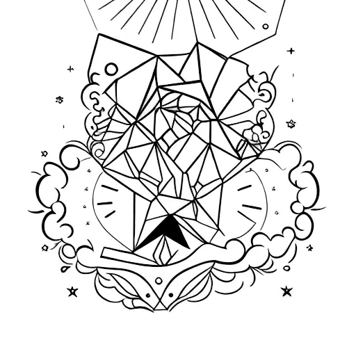 alma de diamante tattoo design idea