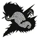 david vs goliath tattoo design idea