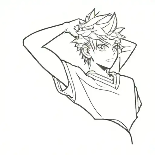 haikyuu tattoo design idea