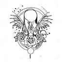 ALCHEMY  tattoo design idea