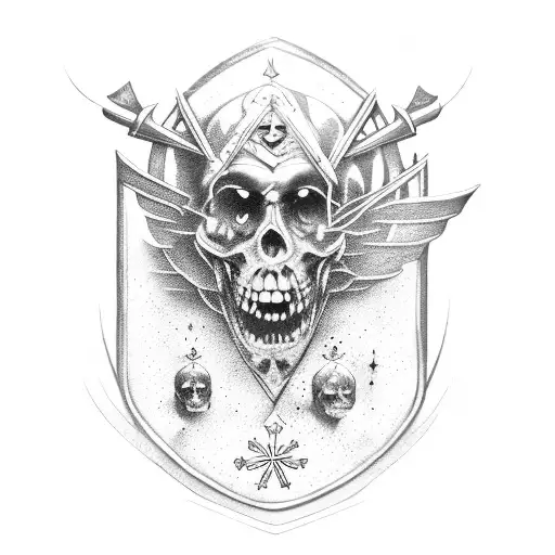 le saint christophe , le saint patron et protecteur des voyageurs tattoo design idea