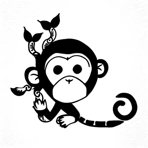Exploring Fun And Creative Monkey Tattoo Ideas | Tatoeage inspiratie,  Tatoeage ideeën, Tatoeage tekeningen