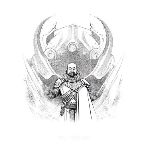 Fedaykin Warrior Dune Desert Justice tattoo design idea