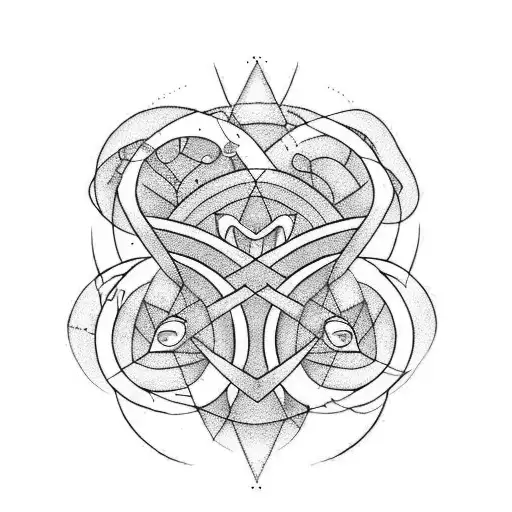 a graph of diminishing returns  tattoo design idea