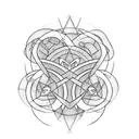 a graph of diminishing returns  tattoo design idea