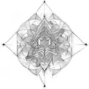 a graph of diminishing returns  tattoo design idea