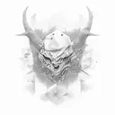 a graph of diminishing returns  tattoo design idea