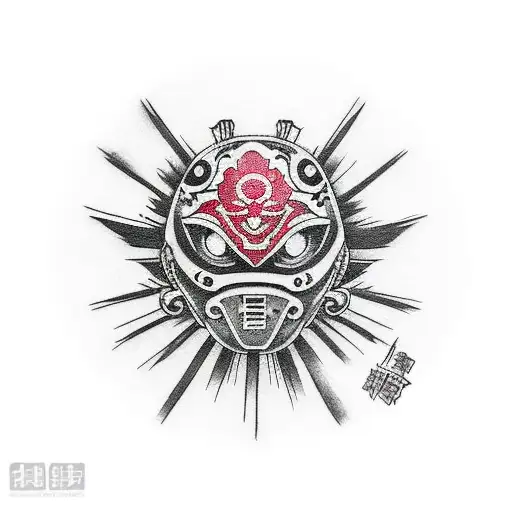 Majora's mask tattoo design idea