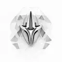 A minimalist design showcasing the iconic McLaren of James Hunt and the Ferrari of Nicky Lauda tattoo design idea