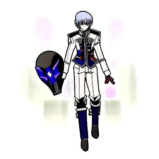 Thanathos Persona 3  tattoo design idea