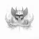  gallows tattoo design idea