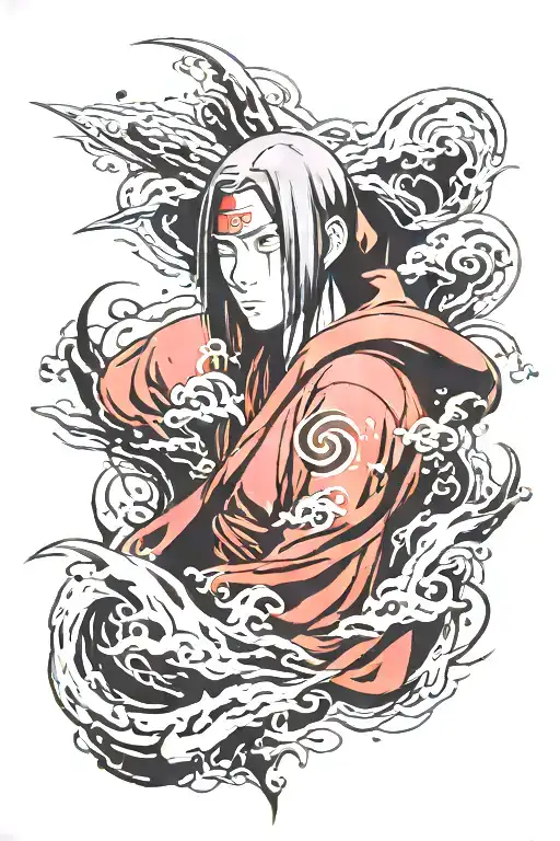 Itachi tattoo design idea