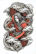 Itachi tattoo design idea