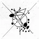 grunge  tattoo design idea