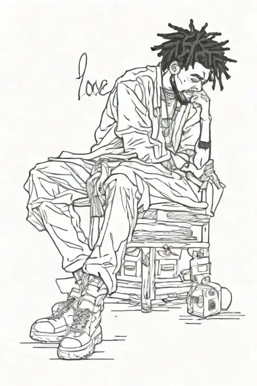 love yourz j cole tattoo design idea