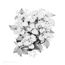 bougainvillea  tattoo design idea