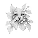 bougainvillea  tattoo design idea