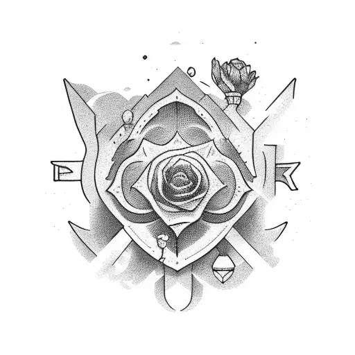 Trust the process tattoo design idea