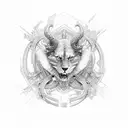 Herz mit Infinity zeichen tattoo design idea