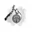 army dog tags  tattoo design idea