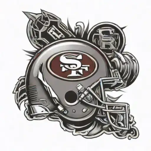 San Francisco 49ers logo tattoo design idea