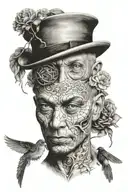 Self-knowledge tattoo design idea
