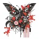 bet tattoo design idea