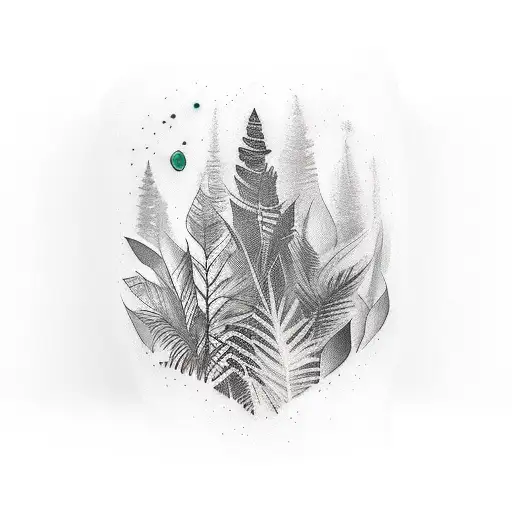  The upper arm sleeve tattoo could start with a vibrant background representing the lush rainforests of Colombia. This c tattoo design idea