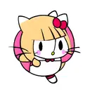 hello kitty tattoo design idea