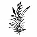 Fireweed tattoo design idea